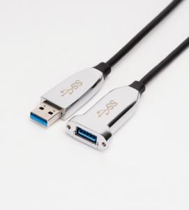 China 10M Extended PVC Micro Male To Female 4K USB 3.0 Connector Cable Usb Aoc Cable on sale