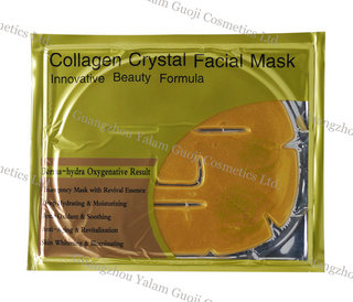 China 24k Gold Facial Mask Anti Wrinkle With Deep Sea Fish Collagen For Beauty Moisturized on sale