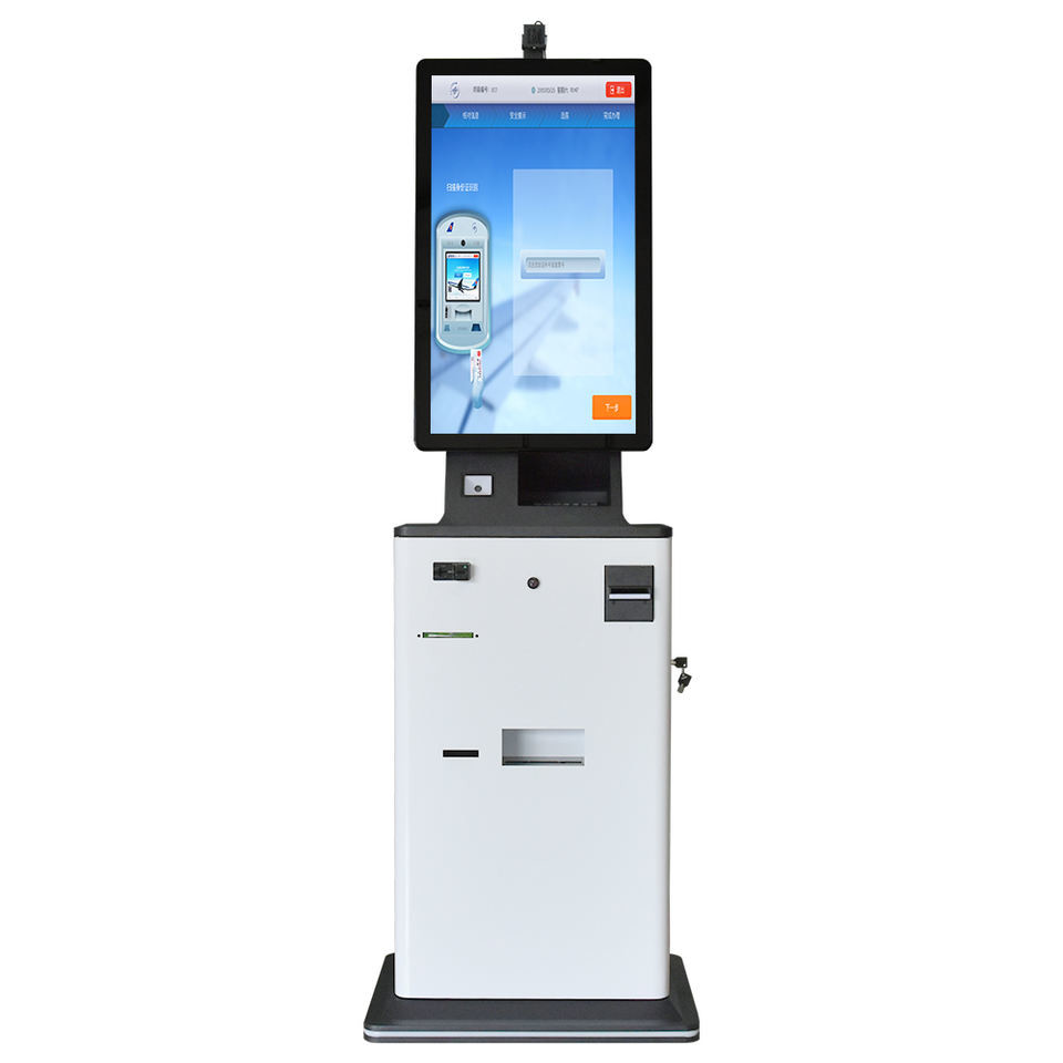 China Ultra Clear LCD Capacitor Touch Screen Payment Kiosk Pos Terminal Cash Register on sale