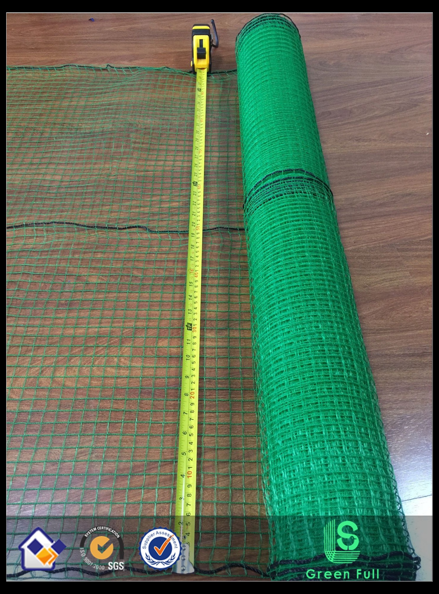 Cheap HDPE /PP safety plastic netting barrier trellis net for sports court and anti animals any size can be request. for sale