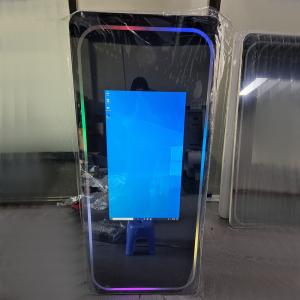 Best Portable Magic Mirror Selfie Photo Booth Glass LCD Display For Exercise wholesale