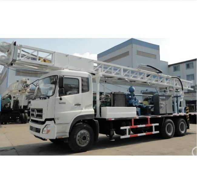Cheap Multifunctional Truck Mounted Borehole Drilling Rig For 400m Water Well for sale