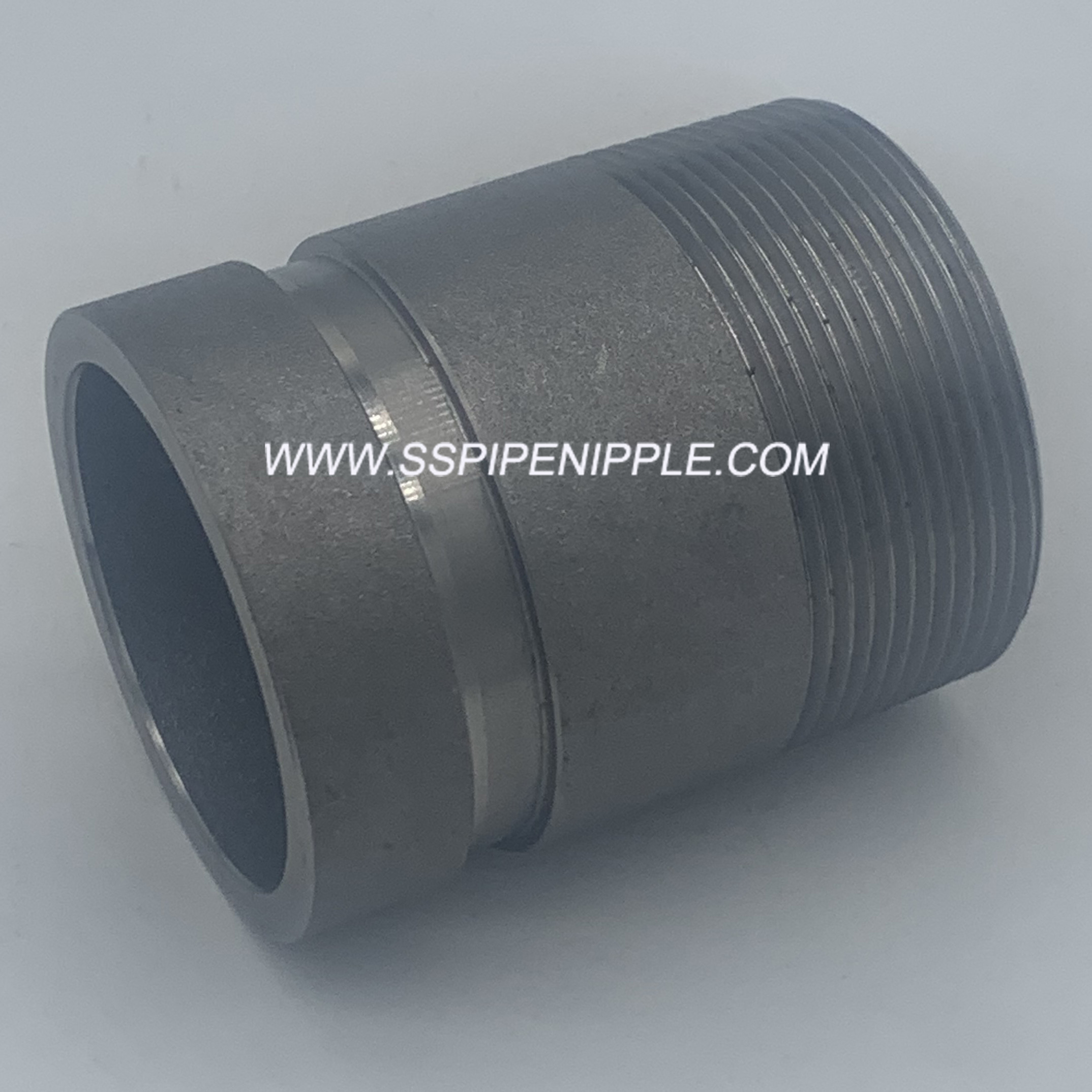 China Round 2X12 Grooved End Pipe Fittings SCH80 ASTM A106  ASME B1.20.1 on sale