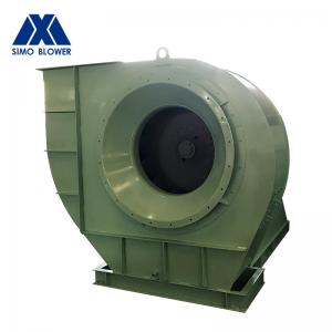 China Cement Kiln Medium Pressure Centrifugal Induced Draft Fan 90kw Kiln Head on sale