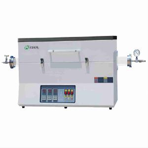 China Horizontal Tube Furnace 1200C PID Control Heat Treatment With Double Temperature Zones on sale