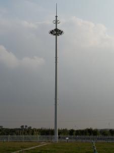Best 40m Monopole Antenna Tower Hot Dip Galvanized Octagonal Tapered wholesale