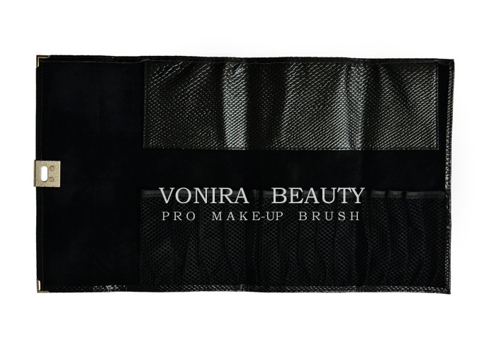 Cheap Pro Makeup Brush Case Cosmetic Roll Bag For Purse Or Travel Pen Holder for sale