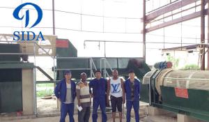 China Cassava starch processing machine project in Nigeria on sale