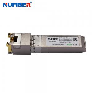 China OEM Cisco/Huawei/ZTE/H3C compatible with 10G RJ45 UTP Cable 30m Module 10G Copper Transceiver on sale