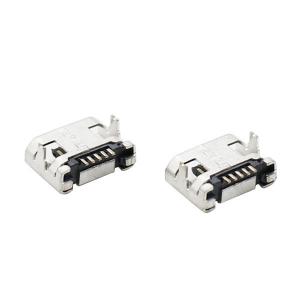 China 5 Pin DIP USB Micro B Connector 7.2mm Pitch Mini USB Female Connector on sale