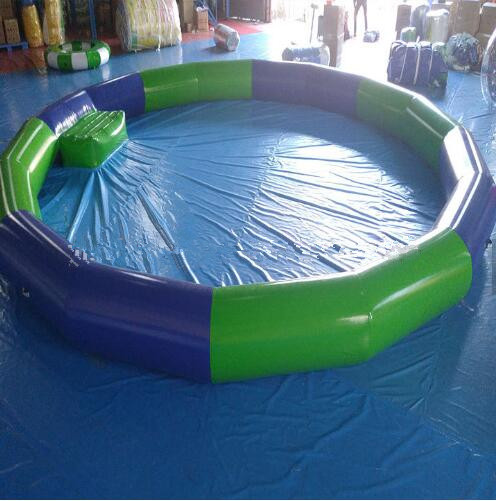 China High Strength PVC Swimming Pool , PVC Inflatable Lap Pool  4.5M*4.5m For Kids Swimming Pool Material on sale