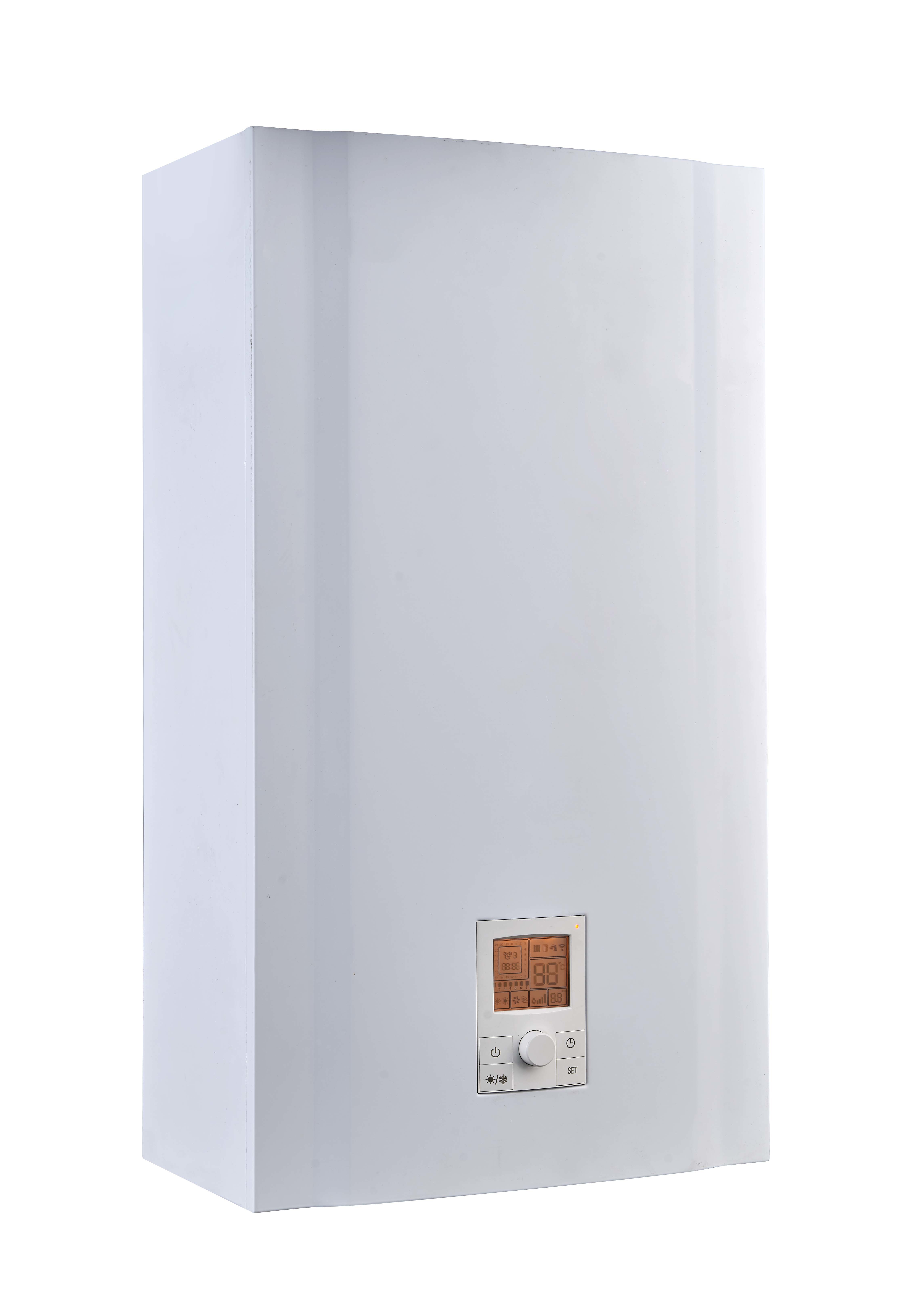China 20KW Wall Hung Boiler Natural Gas Tankless Water Heater Residential Multiple Points on sale