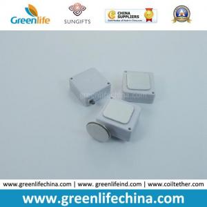 China Solid White Mini Size Square Store Display Security Tether on sale