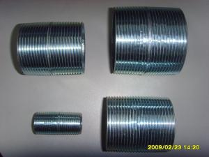 Best 1/2&quot; to 2&quot; Carbon Steel Electro Galvanized All Thread Conduit Nipple, RMC / IMC Conduit And Fittings wholesale