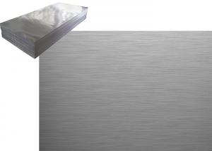 China Brite Brushed Aluminium Sheet , Furniture Aluminum Sheet Coil For Cabinet on sale