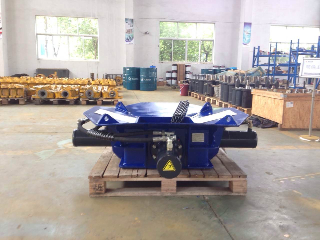 China Hydraulic Pile Breaker 135mm Max Cylinder Stroke 20l/Min Max Single Cylinder Flow on sale