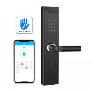 China USB Port Emergency Keyless Digital Fingerprint Door Lock 304 Stainless Steel on sale