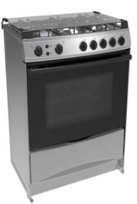 China 24 Inch Feestanding Four Burner Gas Stove With Oven 42 liter on sale