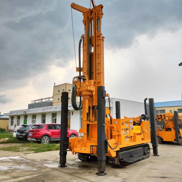 Cheap 800m Drill Rig Machines Steel Crawler Chassis Gl800s For Borehole Water Well for sale