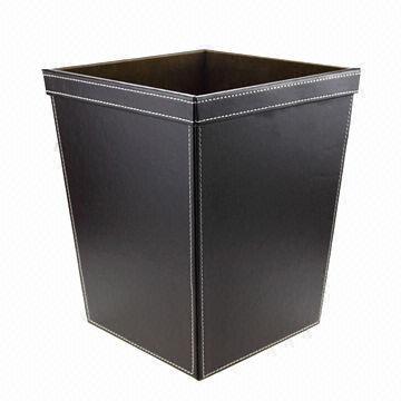 Best Waste Bin, Made of PU/PVC and Leather wholesale