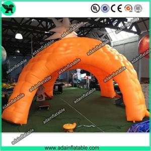 Best Giant Inflatable Tent, Orange Inflatable Cube Tent, Event Spider Tent wholesale