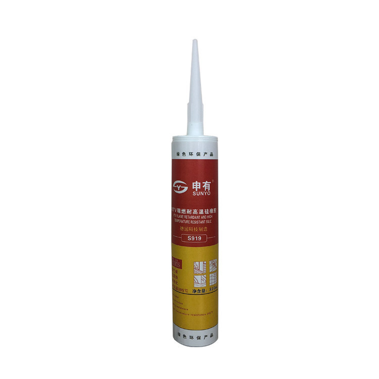 China RTV Heat Resistant Silicone Sealant , High Temp Silicone Adhesive For Firewall on sale