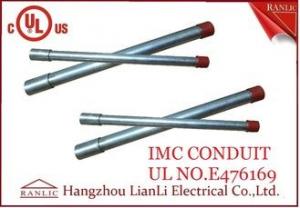 China Hot Dip Rigid Intermediate Metal Conduit IMC Conduit Pipe 1/2 to 4 UL Listed on sale