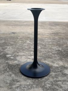 Bistro Table base Steel Table leg Modern Tulip design Pedestal Dining table height