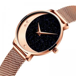 China Galvanized Gypsophila Women Quartz Wrist Watch , Branded Wrist Watch For Women on sale