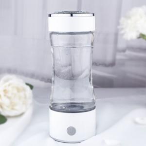 China USB Charging Hydrogen Water Bottle White / Transparent Color With Rich Electrolysis on sale
