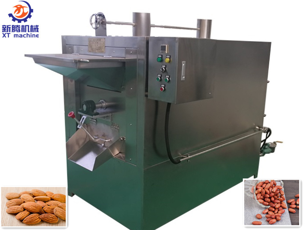 Best Batch Drum Hazelnut Roasting Machine 380v 220V For Almond Groundnut wholesale