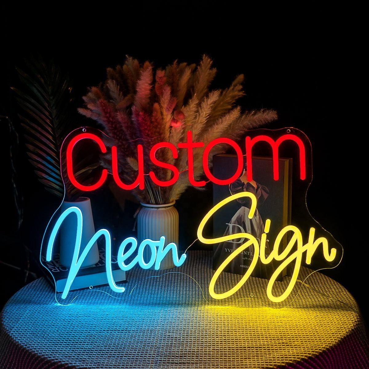 China Custom LED Neon Light Happy Birthday Led Light Sign Letters For Party Home Decoration on sale