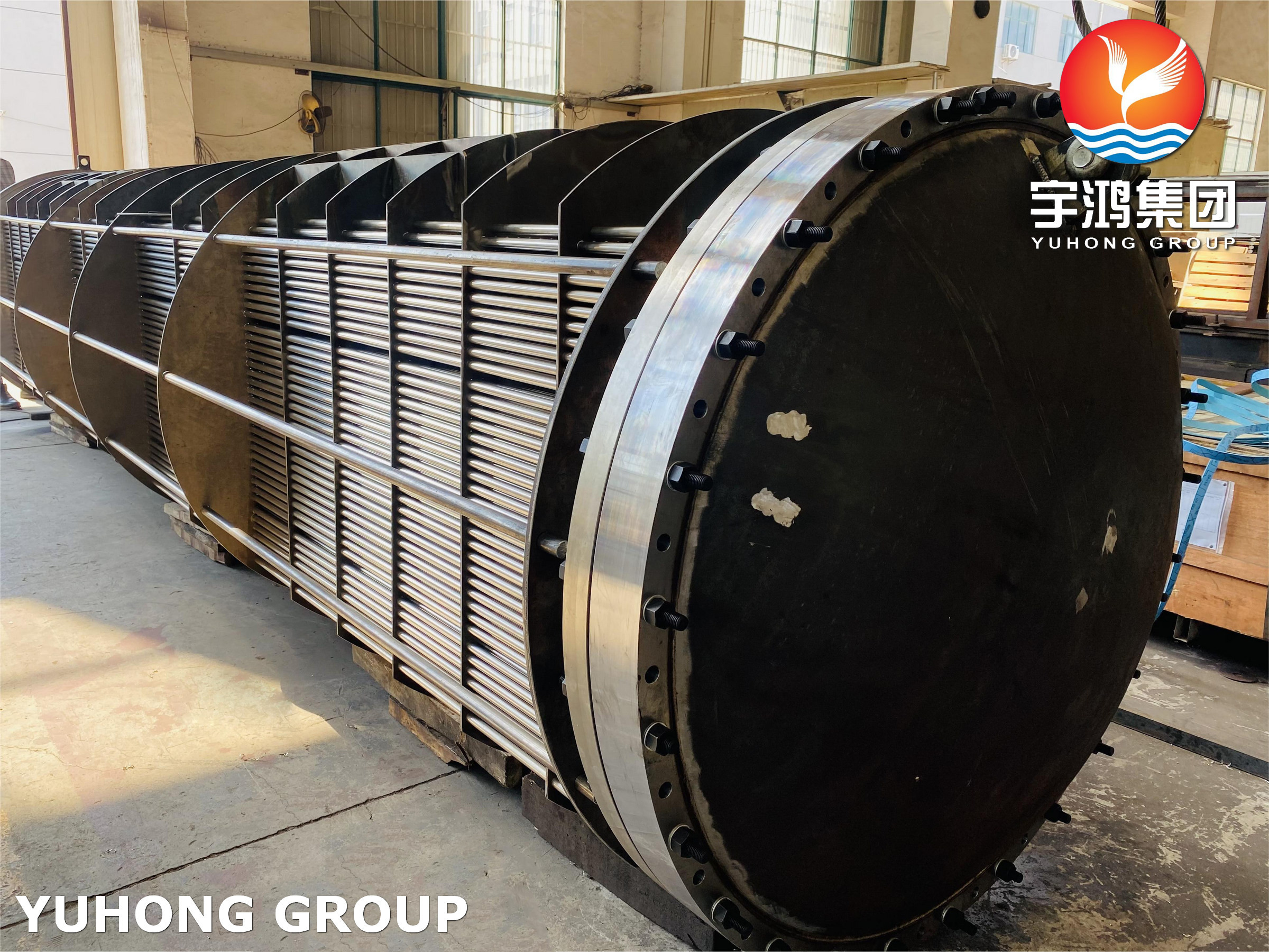 China Heat Exchanger Tube Bundle ASME SB111 C71500 TUBE , ASME SB171 C71500 Tube sheet on sale