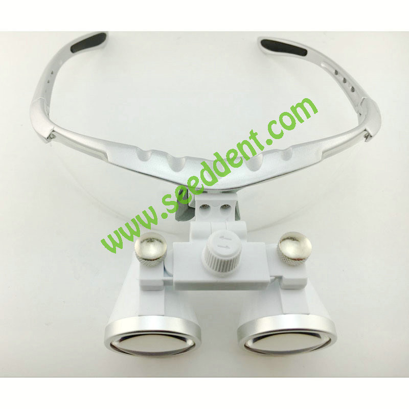 Best 3.5X Magnifying Glass Surgical Dental Loupe with head light Loupe-1 wholesale