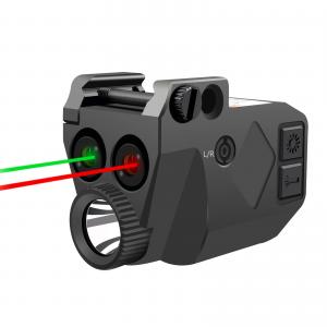 China 520nm / 650nm Red Green Laser Sight For Pistol 500 Lumen Light on sale