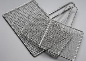 China 0.5mm-5.0mm Wire Charcoal BBQ Grill Wire Mesh Grates 100*200mm 300*500mm on sale