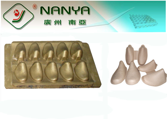 China Recycled Paper Pulp Mold Shoe Stretcher Mould with Bronze Color on sale
