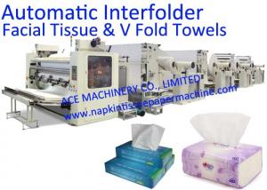 China Full Automatic Interfolder Facial Tissue Machine With Latest Technology on sale