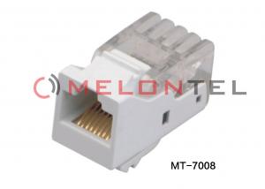 Best White Color Surface Mount Outlets Cat 6 RJ45 110 Network Keystone Jack wholesale
