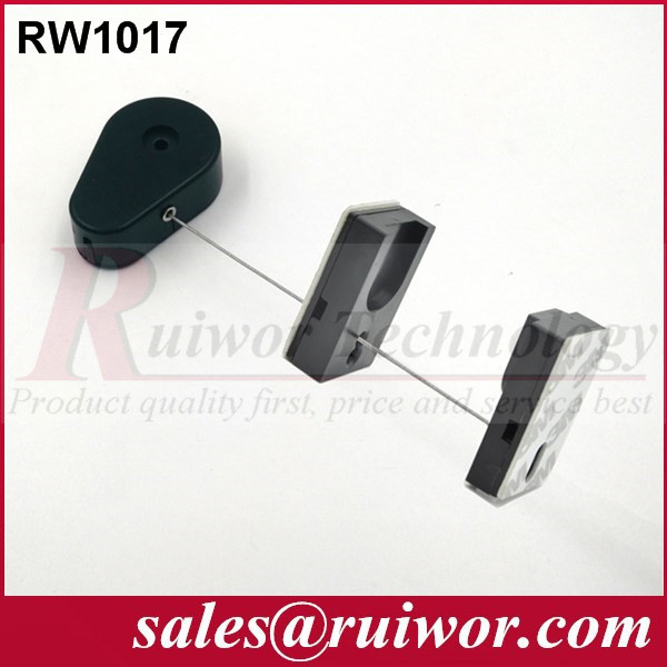 China RUIWOR RW1017 Drop-shaped Cable Retractor with Gummy Magnetic Display Holder End on sale