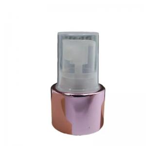 China Shiny Silver Plating Closure Fine Mist Sprayer Pump 24/410 For Perfume on sale