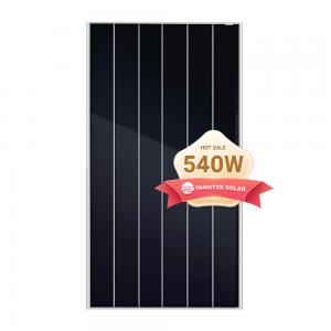 China 540 Watt Mono Facial N Type Solar Cell Panel Hjt Half Cut 24v on sale
