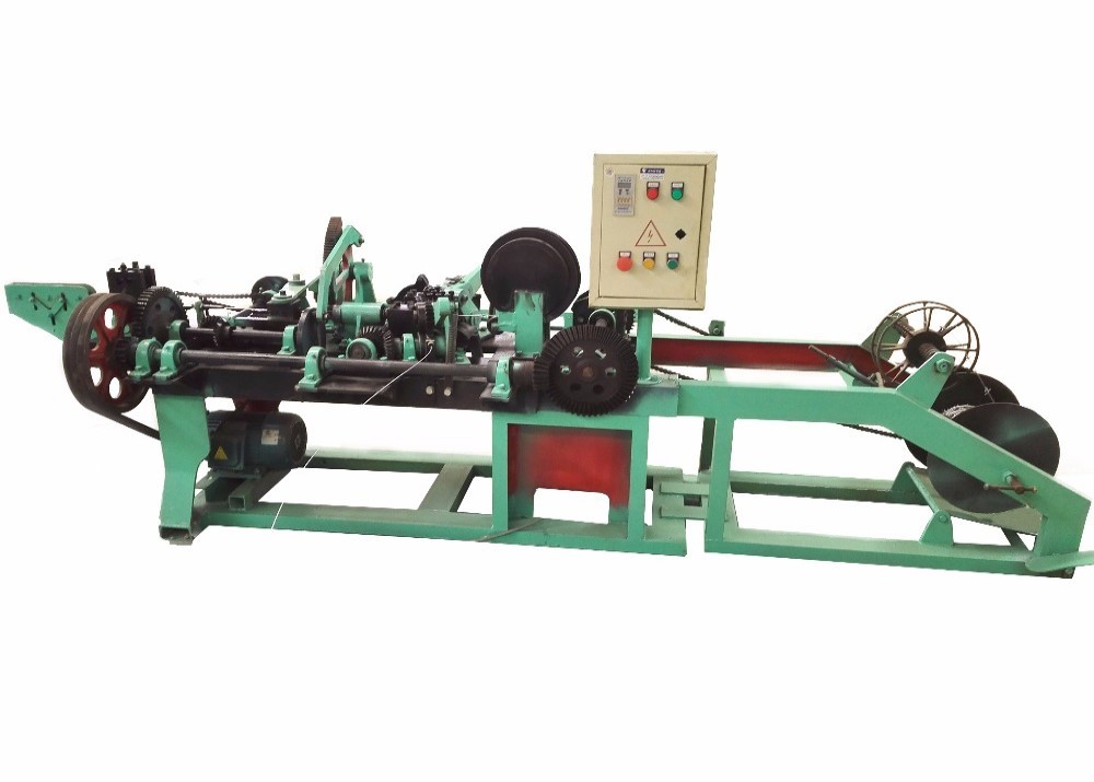 Best Durable Fencing Wire Manufacturing Machine , High Standard Barbed Wire Machine wholesale