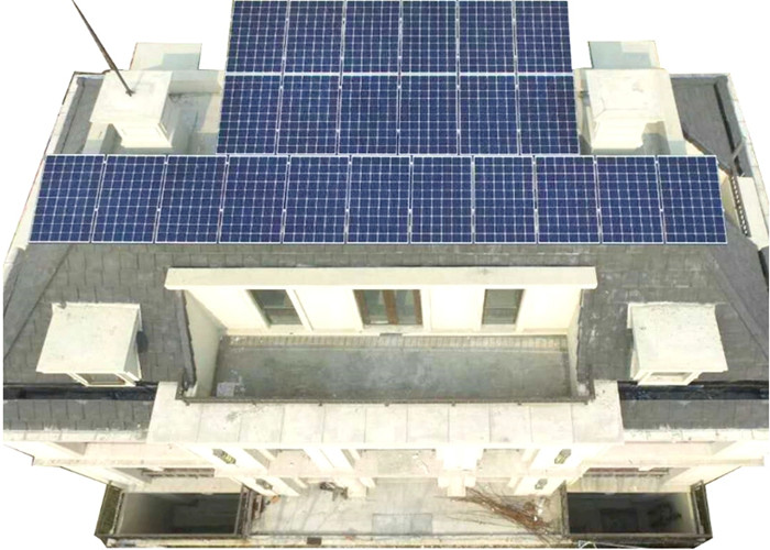 China Customized Design Solar Panel Flat Roof Solar Mounting System PV moduels on sale