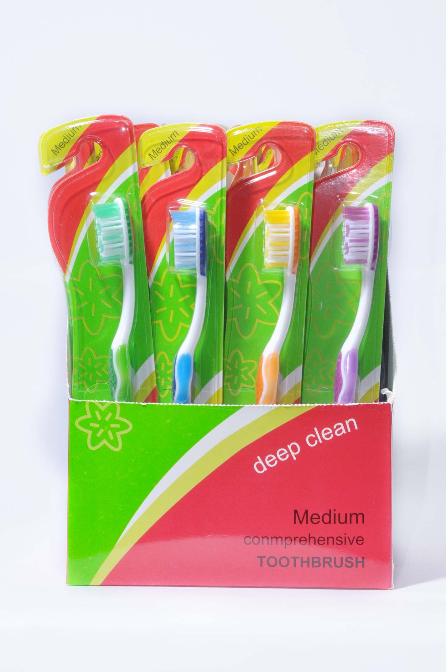 Best Custom Toothbrushes Deep Clean, supermarket hard bristle toothbrush for adult wholesale