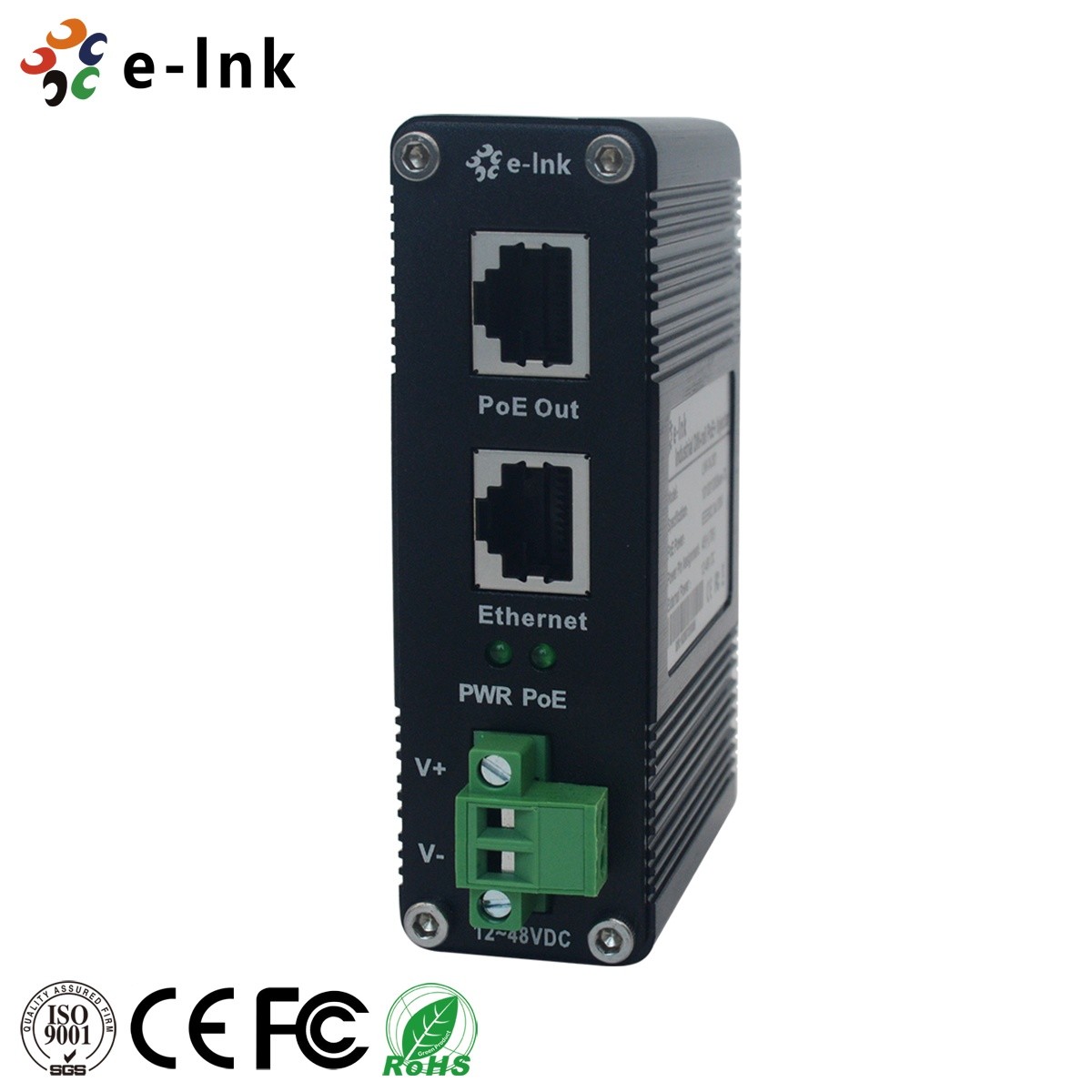 China 10/100/1000Mbps High Power Poe Injector 95 Watt 802.3bt 100m Transmission on sale