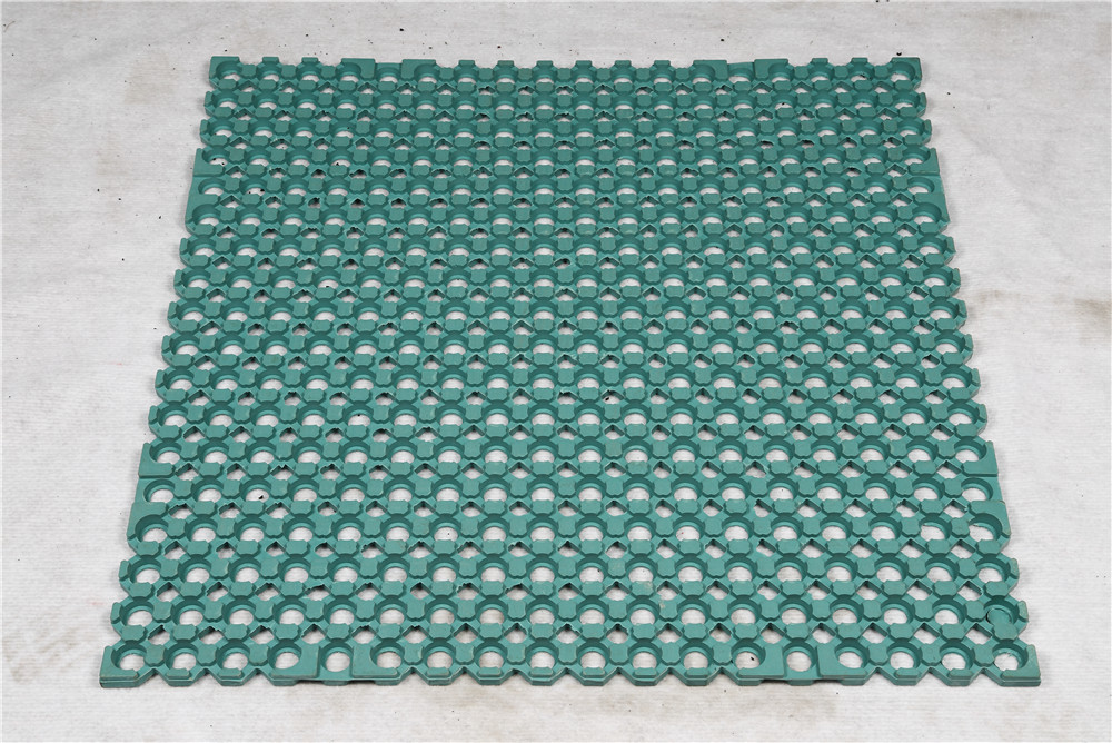 China OEM Design EPDM Rubber Kitchen Floor Mat Oil Resistant Green on sale
