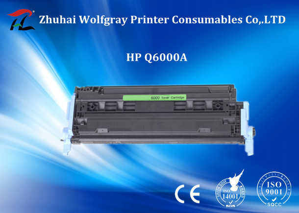 China Compatible Black  toner cartridge full for HP Q6000A  at the best price on sale