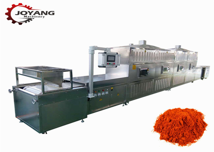 Best 20kw Industrial Chili Powder Microwave Sterilizing Equipment Rapid Heating wholesale