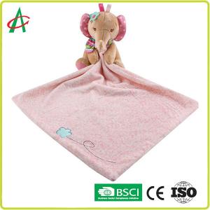 Best SNAS Newborn Comforter Toy Soft Boa Plush Fabric 29.5X15cm wholesale